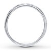 Thumbnail Image 1 of Diamond Anniversary Band 1/8 ct tw Round-cut 10K White Gold