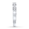 Thumbnail Image 2 of Diamond Anniversary Band 1/8 ct tw Round-cut 10K White Gold