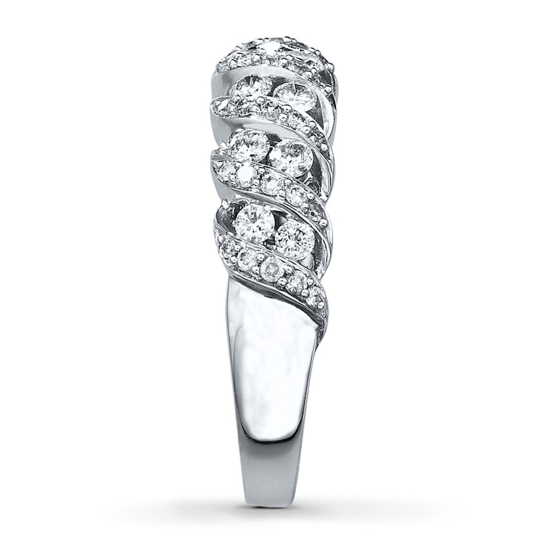 Diamond Anniversary Band 3/4 ct tw Round-cut 14K White Gold