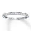 Thumbnail Image 0 of Diamond Anniversary Band 1/8 ct tw Round-cut 10K White Gold