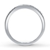 Thumbnail Image 2 of Now + Forever Diamond Anniversary Band 1/8 ct tw Round-cut 10K White Gold