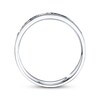 Thumbnail Image 2 of Diamond Wedding Band 1/4 ct tw Princess-cut 10K White Gold