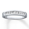 Thumbnail Image 0 of Diamond Anniversary Band 1/2 ct tw Princess-cut 14K White Gold