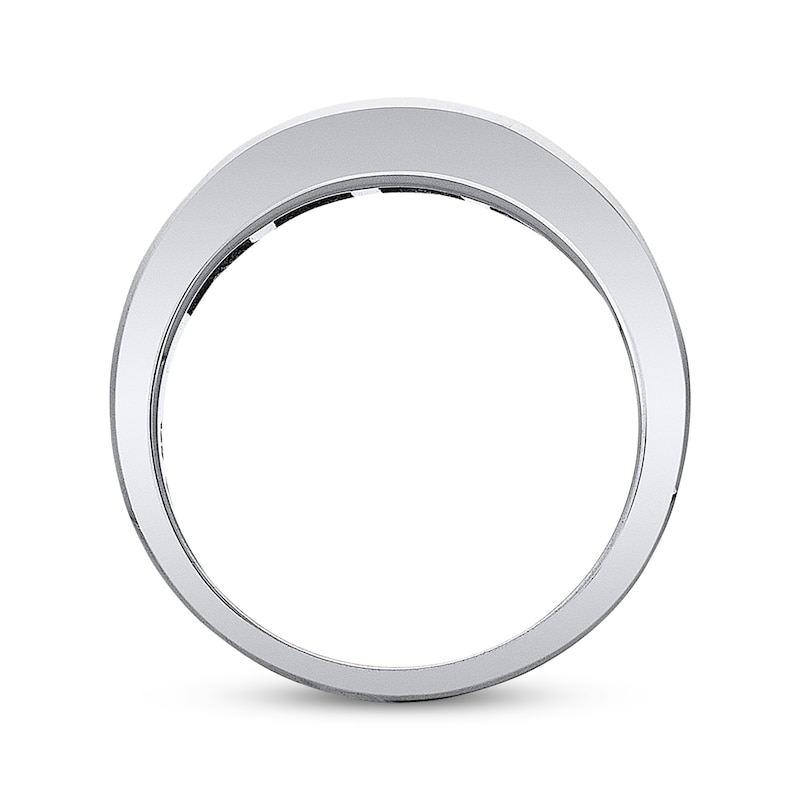 Main Image 3 of Diamond Anniversary Band 1 ct tw Princess-cut 14K White Gold