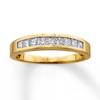 Thumbnail Image 0 of Diamond Band 1/2 ct tw Princess-cut 14K Yellow Gold