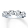 Thumbnail Image 0 of Diamond Band 1/3 ct tw Round-Cut 10K White Gold