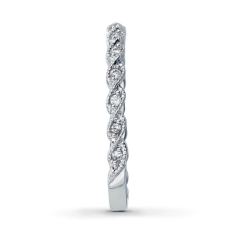 Main Image 3 of Now + Forever Diamond Ring 1/10 ct tw Round-cut 14K White Gold