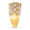 Thumbnail Image 2 of Diamond Band 1 ct tw Round-cut 14K Yellow Gold