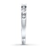 Thumbnail Image 2 of Diamond Band 1/10 carat tw Round-cut 10K White Gold