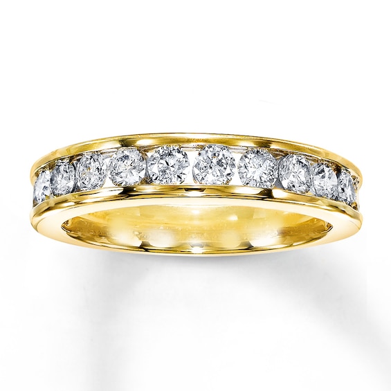 Diamond Band 1 ct tw Round-cut 14K Yellow Gold