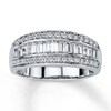 Diamond Anniversary Band 3/4 carat tw 14K White Gold