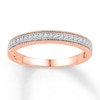 Thumbnail Image 0 of Diamond Anniversary Band 1/10 ct tw Round-cut 10K Rose Gold