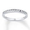 Thumbnail Image 1 of Now + Forever Diamond Anniversary Ring 1/6 ct tw Round-cut 10K White Gold
