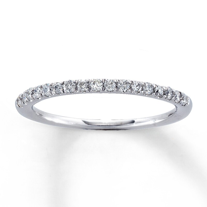 Anniversary Band 1/2 ct tw Diamonds 10K White Gold