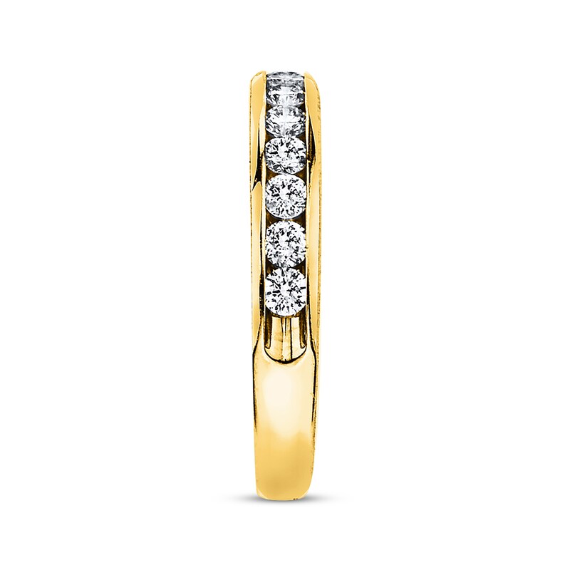 Diamond Anniversary Band 1/2 ct tw Round-cut 10K Yellow Gold