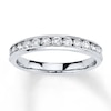 Thumbnail Image 0 of Diamond Anniversary Band 1/2 ct tw Round-cut 10K White Gold