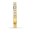 Thumbnail Image 2 of Diamond Anniversary Band 1/4 ct tw Round-cut 10K Yellow Gold