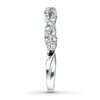 Thumbnail Image 2 of Diamond Anniversary Ring 1/6 ct tw Round-cut 10K White Gold