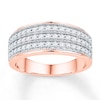 Thumbnail Image 1 of Now + Forever Anniversary Band 1/2 ct tw Diamonds 10K Rose Gold