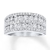 Thumbnail Image 0 of Diamond Anniversary Band 1-1/2 cts tw Round-cut 14K White Gold