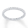 Thumbnail Image 0 of Diamond Eternity Ring 1/2 ct tw Round-cut 14K White Gold