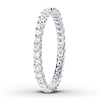 Thumbnail Image 1 of Diamond Eternity Ring 1/2 ct tw Round-cut 14K White Gold