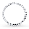 Thumbnail Image 2 of Diamond Eternity Ring 1/2 ct tw Round-cut 14K White Gold