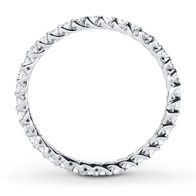 Diamond Eternity Ring 1/2 ct tw Round-cut 14K White Gold