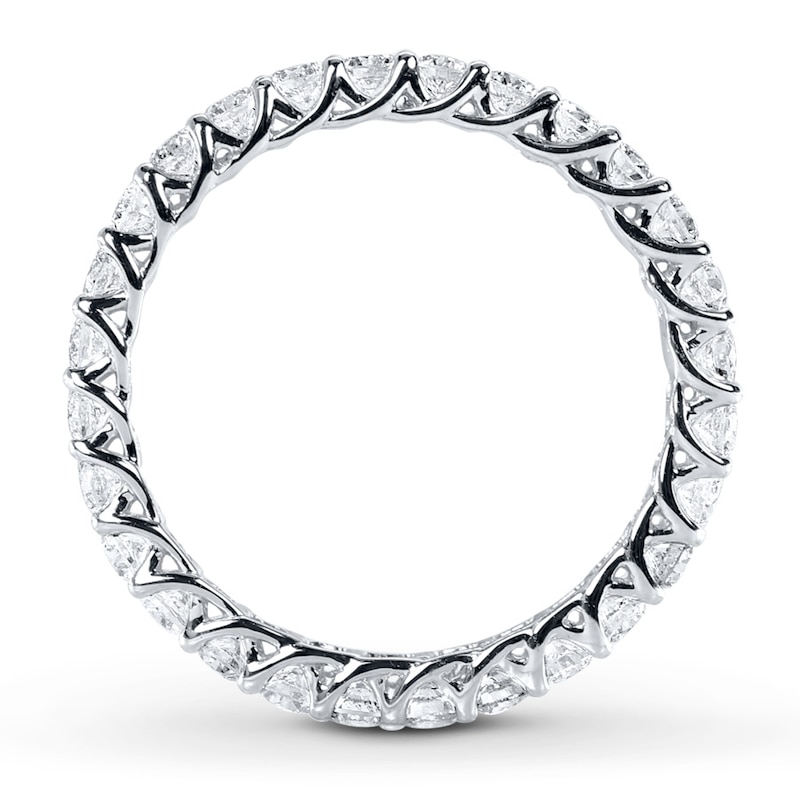 Diamond Eternity Ring 1 ct tw Round-cut 14K White Gold