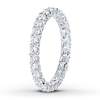 Thumbnail Image 2 of Diamond Eternity Ring 1 ct tw Round-cut 14K White Gold