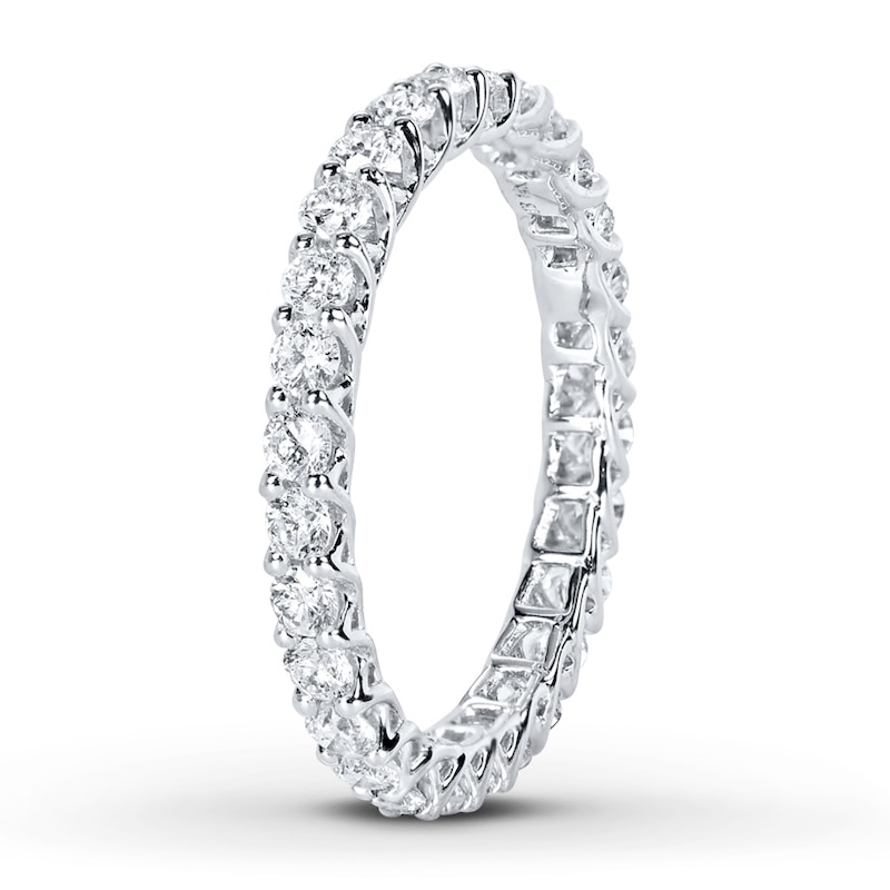 Diamond Eternity Ring 1 ct tw Round-cut 14K White Gold