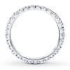 Thumbnail Image 1 of Diamond Eternity Ring 1 ct tw Round-cut 14K White Gold