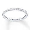 Thumbnail Image 0 of Diamond Eternity Ring 1/2 ct tw Round-cut 14K White Gold