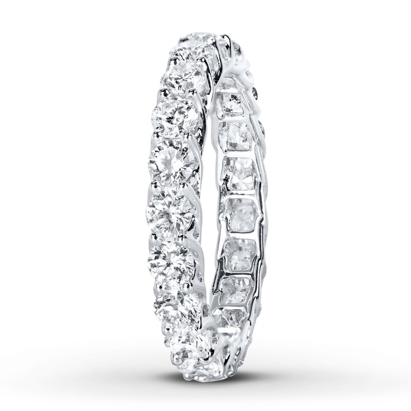 Main Image 3 of Now + Forever Diamond Eternity Ring 2 ct tw Round-cut 14K White Gold