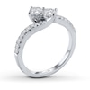 Thumbnail Image 2 of Ever Us Two-Stone Ring 1/2 ct tw Diamonds 14K White Gold