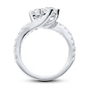 Thumbnail Image 1 of Ever Us Two-Stone Anniversary Band 2 ct tw Diamonds 14K White Gold