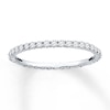 Thumbnail Image 1 of Now + Forever Diamond Eternity Ring 1/2 ct tw Round-cut 14K White Gold