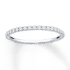 Thumbnail Image 0 of Diamond Eternity Ring 1/2 ct tw Round-cut 14K White Gold