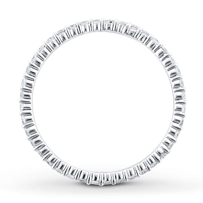 Diamond Eternity Ring 1/2 ct tw Round-cut 14K White Gold