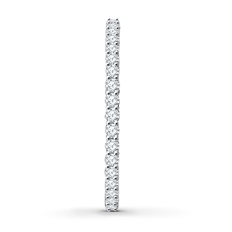 Main Image 3 of Now + Forever Diamond Eternity Ring 1/2 ct tw Round-cut 14K White Gold