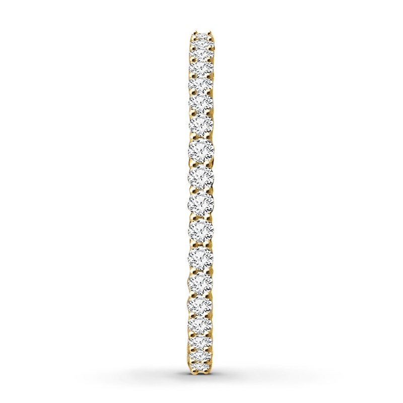 Diamond Eternity Ring 1/2 ct tw Round-cut 14K Yellow Gold