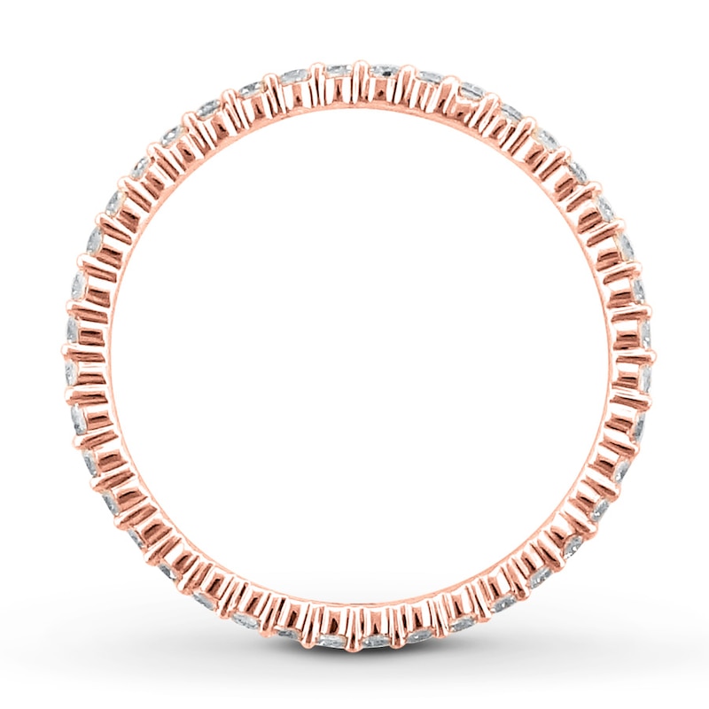 Diamond Eternity Ring 1/2 ct tw Round-cut 14K Rose Gold