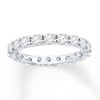 Thumbnail Image 0 of Diamond Eternity Ring 2 ct tw Round-cut 14K White Gold