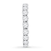 Thumbnail Image 2 of Diamond Eternity Ring 2 ct tw Round-cut 14K White Gold