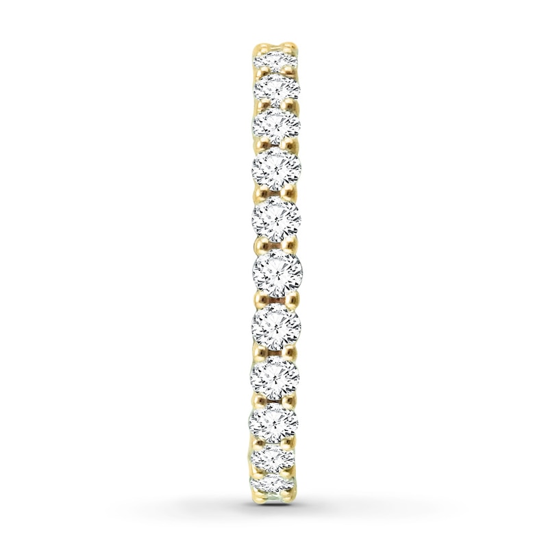 Main Image 3 of Now + Forever Diamond Eternity Ring 1 ct tw Round-cut 14K Yellow Gold
