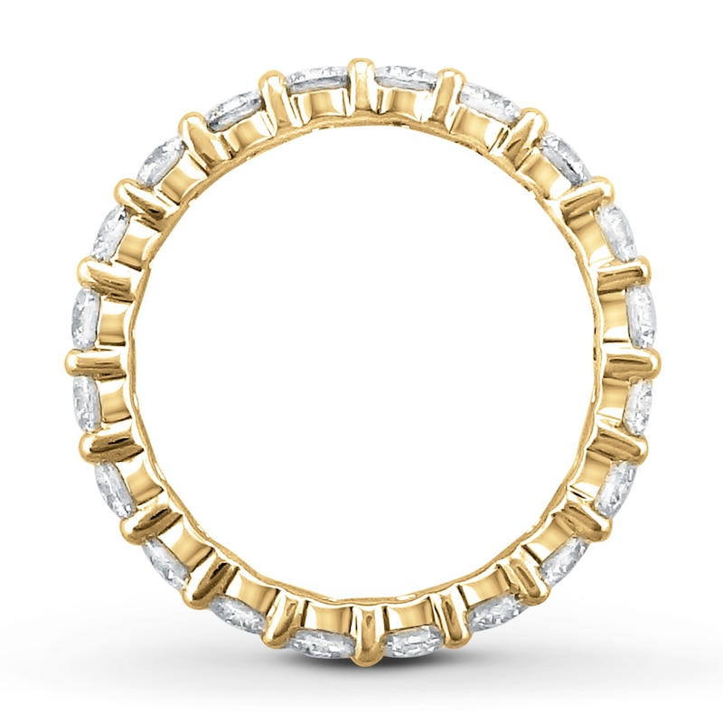 Main Image 2 of Now + Forever Diamond Eternity Ring 2 ct tw Round-cut 14K Yellow Gold