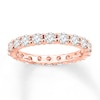 Thumbnail Image 0 of Diamond Eternity Ring 2 ct tw Round-cut 14K Rose Gold