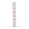 Thumbnail Image 3 of Now + Forever Diamond Eternity Ring 2 ct tw Round-cut 14K Rose Gold
