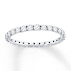 Thumbnail Image 1 of Now + Forever Diamond Eternity Ring 1 ct tw Round-cut 14K White Gold