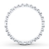 Thumbnail Image 1 of Diamond Eternity Ring 1 ct tw Round-cut 14K White Gold